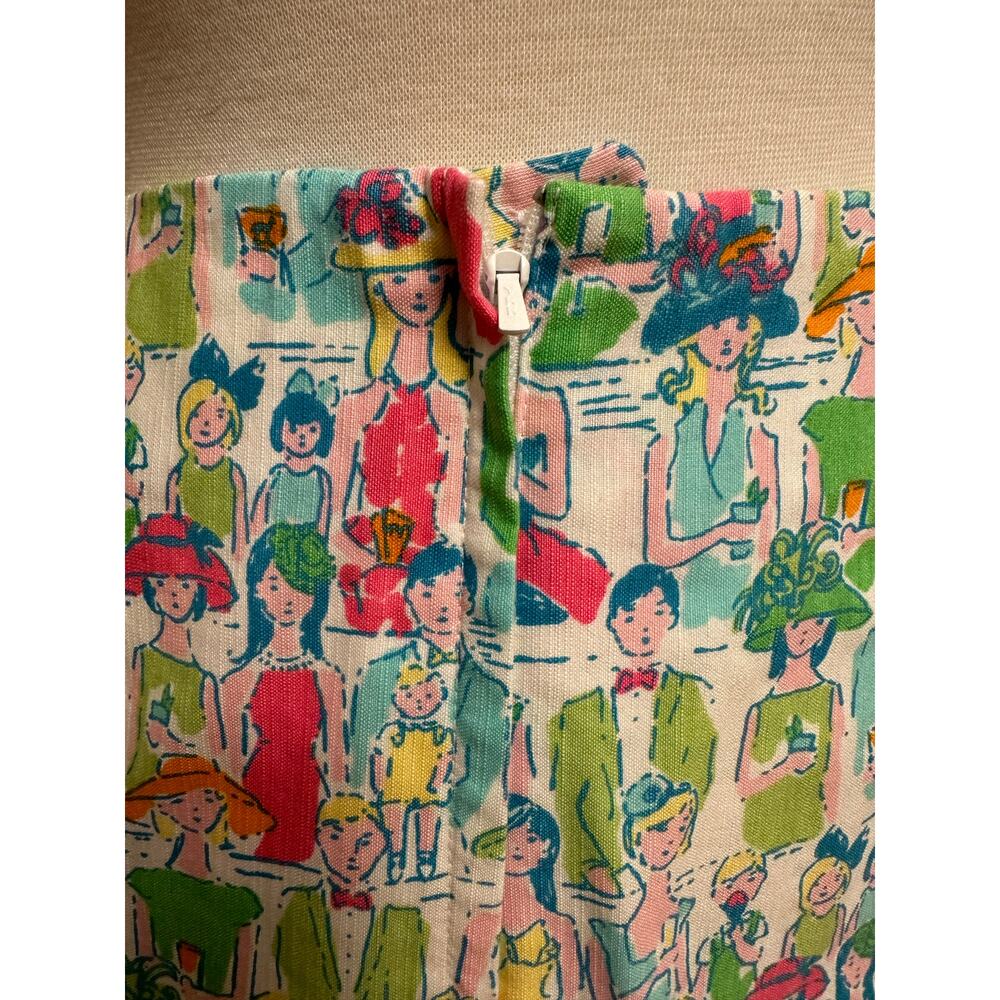 Lilly Pulitzer Roslyn Skirt Giddy Up Grandstand
Kentucky Derby EUC Sz 12 - Picture 5 of 10